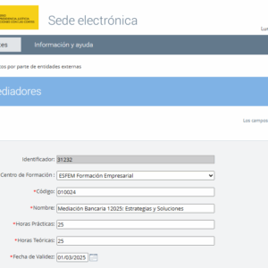 Mediación Bancaria 1/2025: Estrategias y Soluciones