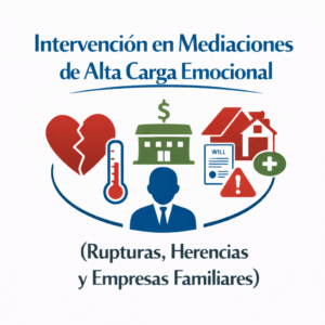 📘 Intervención en Mediaciones de Alta Carga Emocional: Rupturas, Herencias y Empresas Familiares