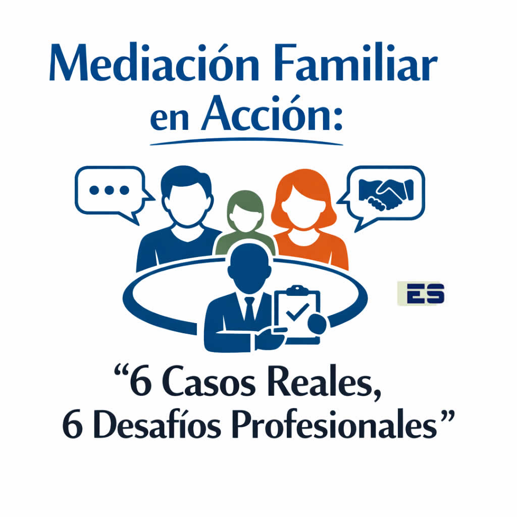 Mediación Familiar en Acción: «6 Casos Reales, 6 Desafíos Profesionales”