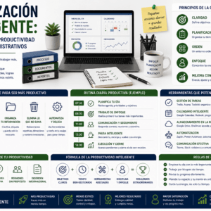 Organización inteligente: cómo mejorar la productividad en entornos administrativos