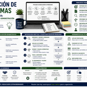 Resolución de problemas en la gestión diaria: decisiones eficaces en administración