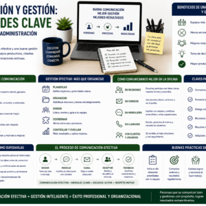Comunicación y gestión: habilidades clave para el éxito en la administración