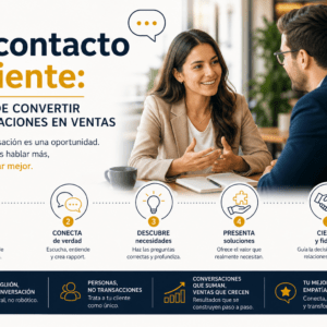 De contacto a cliente: el arte de convertir conversaciones en ventas