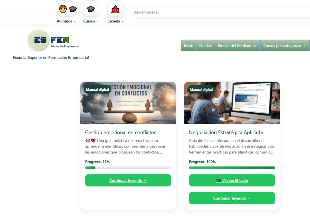 Biblioteca de manuales digitales